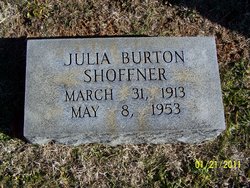 Julia Lindsey <I>Burton</I> Shoffner 