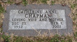 Catherine Anne Chapman 