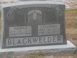 John Guilford Blackwelder 