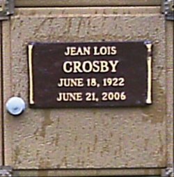 Jean Lois <I>Eby</I> Crosby 