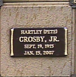 Hartley “Pete” Crosby Jr.