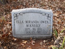 Ella Miranda <I>Owen</I> McKneely 