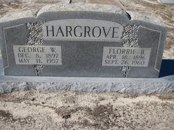 Florrie Bell <I>Suggs</I> Hargrove 
