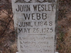 John Wesley Webb Sr.