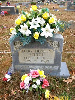 Mary Alevia <I>Henson</I> Helton 