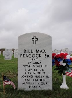 Bill Max “Billie” Peacock Sr.