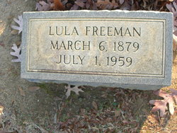 Lula Elizabeth <I>Devinney</I> Freeman 