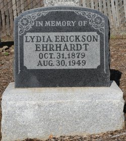 Lydia <I>Erickson</I> Ehrhardt 