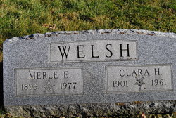 Merle E Welsh 
