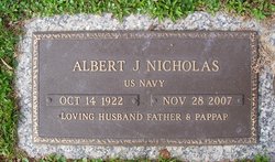 Albert Joseph Nicholas 