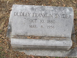 Dudley Franklin Snyder 