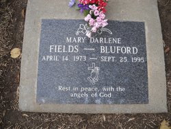 Mary Darlene <I>Fields</I> Bluford 