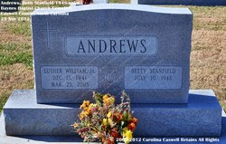 Betty Jean <I>Stanfield</I> Andrews 