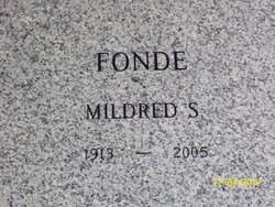 Mildred S. Fonde 