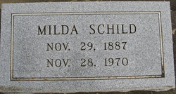 Milda Bertha <I>Bernhard</I> Schild 