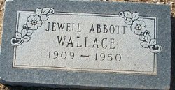 Tiny Jewell Abbott <I>Eoff</I> Wallace 