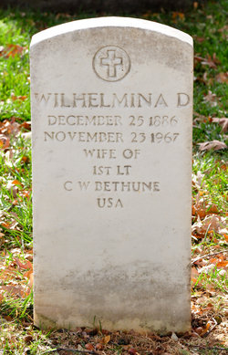 Wilhelmina <I>Dubke</I> Bethune 