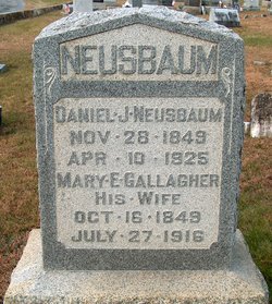 Mary Elizabeth <I>Gallagher</I> Neusbaum 