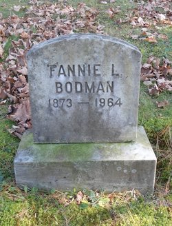 Fannie L <I>Bowman</I> Bodman 