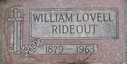 William Lovell Rideout 