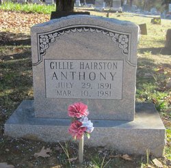 Gillie <I>Hairston</I> Anthony 