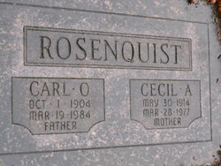 Cecil A Rosenquist 