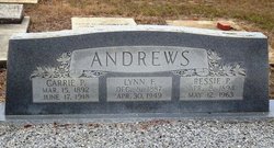 Ressie Ruth <I>Purvis</I> Andrews 