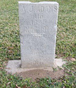 Andrew Jackson “AJ” Adams 