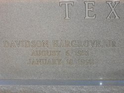 Davidson Hargrove Texada Jr.