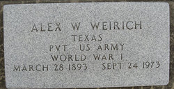 Alexander William “Alex” Weirich 