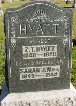 Sarah Jane <I>Brinson</I> Hyatt 
