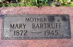 Mary Anna <I>Bauer</I> Bartruff 