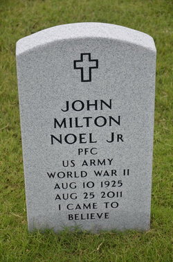 PFC John Milton Noel Jr.