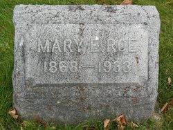 Mary E. <I>Crinnen</I> Roe 