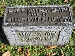 Mary Malinda <I>Smith</I> Leftwich 