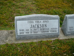 Lydia Viola <I>Jones</I> Jackson 