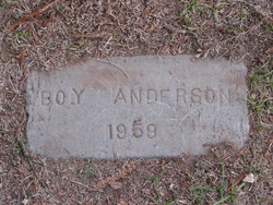 Baby Boy Anderson 