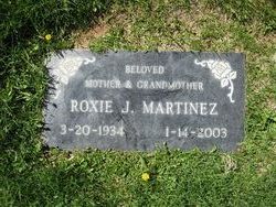 Roxie Jane <I>Lutz</I> Martinez 