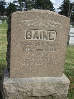 Annie <I>Bergen</I> Baine 