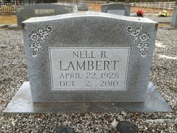 Nell <I>Bell</I> Lambert 