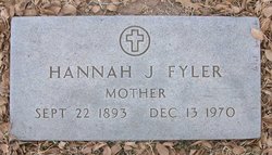 Hannah J <I>Keller</I> Fyler 