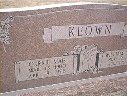 Corrie Mae <I>McCracken</I> Keown 
