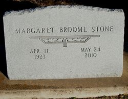 Margaret J <I>Broome</I> Stone 
