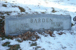 Mary Elizabeth <I>Burns</I> Barden 