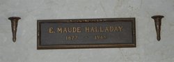 Etta M “Maude” <I>Spaulding</I> Halladay 
