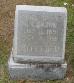 Mabel Claire <I>Neeley</I> Anderson 