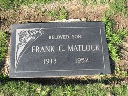 Frank Charles Matlock Jr.
