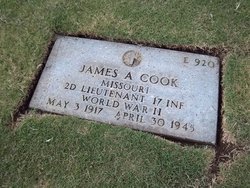 2LT James Albert Cook 