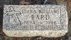 Clara “Wena” <I>Williams</I> Bard 