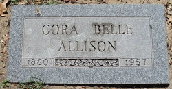 Cora Belle <I>Simonds</I> Allison 
